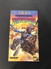 sunset riders sega genesis manual