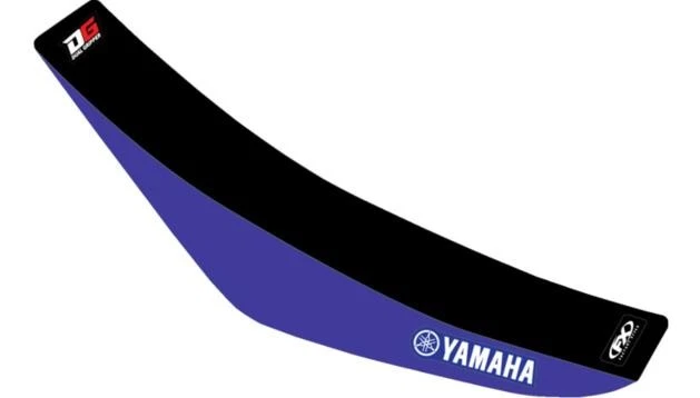 Cubierta de asiento de doble pinza Effex de fábrica negra/azul 28-28202 para Yamaha YZ125/YZ250 Foto 1 de 1