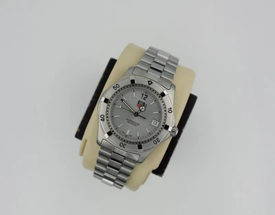 New Tag Heuer WK1112.BA0311 Mens 2000 Series Professional Quartz Watch Silver - Image 1 of 4