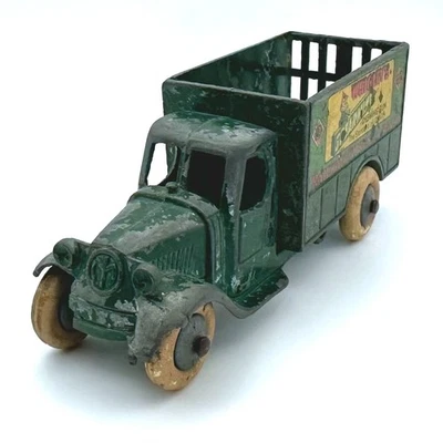 20 世纪 30 年代 TootsieToy #810 Mack Wrigley's Spearmint / Railway Express Agency 卡车 — 第 1/4 张图片