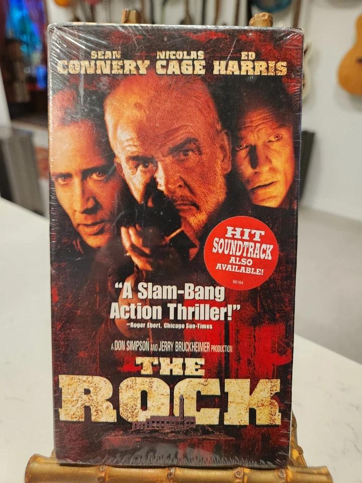 VINTAGE NEW SEALED VHS       The Rock      Sean Connery - Image 1 of 1