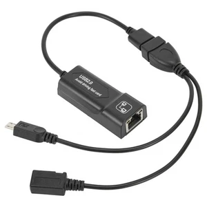 USB OTG und Ethernet Adapter Kabel für Firestick 2./3. Gen 10CM/20CM - Afbeelding 1 van 12