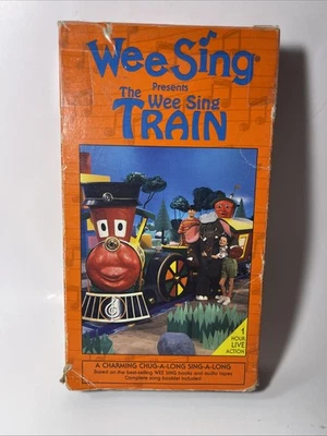 Wee Sing Presents The Train Sing-A-Long Kids VHS Tape 1993 Charming Chug-A-Long - Image 1 of 3