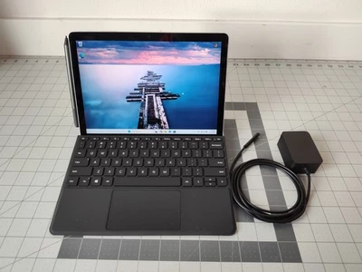 Microsoft Surface Go 4 10.5'' 8/256GB With Black Type Cover And Pen Bundle - Image 1 of 4