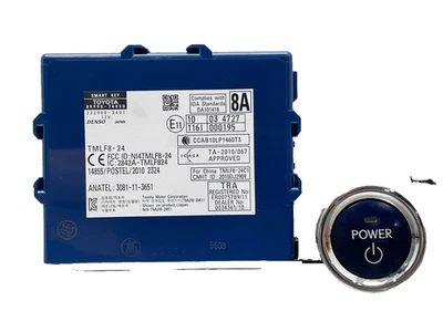 Módulo de control de bloqueo de robo Lexus CT200H 2015 OE 89990-76050 interruptor de alimentación 14-15 Foto 1 de 4