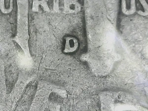 1948-D Roosevelt Dime, Error, WRPM-001 D/D, Low Grade, 90% Silver Content - Picture 1 of 4