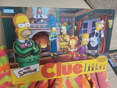Juego de mesa Simpsons Clue 2002 Parker Brothers completo Foto 1 de 4