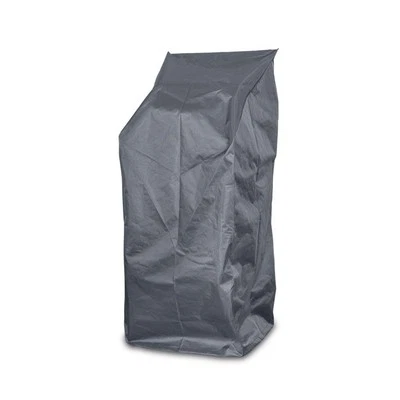 HAPPY PEOPLE Schutzhülle Wehncke Abdeckung Garten Stuhl Grau Stühle Stapelstühle Abdeckplane