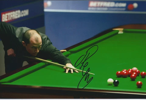Joe PERRY SIGNED 12x8 Photo Autograph COA AFTAL Snooker Player GENUINE Cover