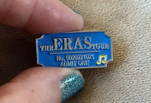 Taylor Swift Eras Ticket Admit One Enamel Pin Swiftie TS NEW