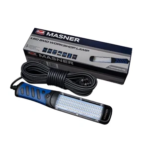 Masner LED 100 SMD LED Arbeitsleuchte Taschenlampe Handlampe LED Weiß leuchtend - Imagen 1 de 4