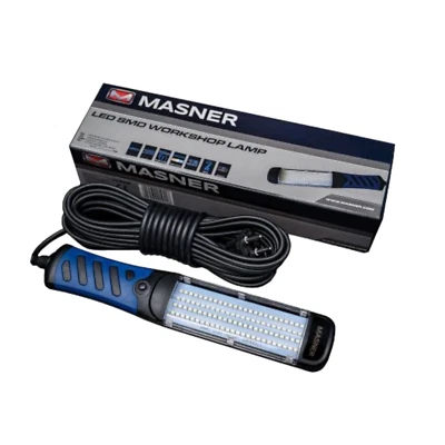 Masner LED 100 SMD LED Arbeitsleuchte Taschenlampe Handlampe LED Weiß leuchtend - Bild 1 von 4