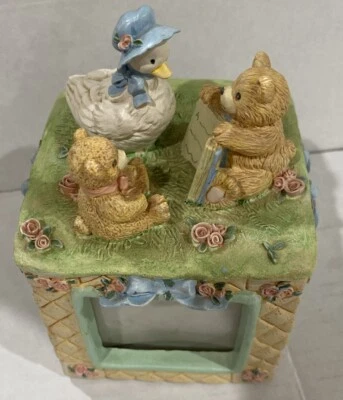 Caixa de fotos vintage 1992 Terragrafics bebê – Flores de ursos de ganso – 4 fotos - Imagem 1 de 4