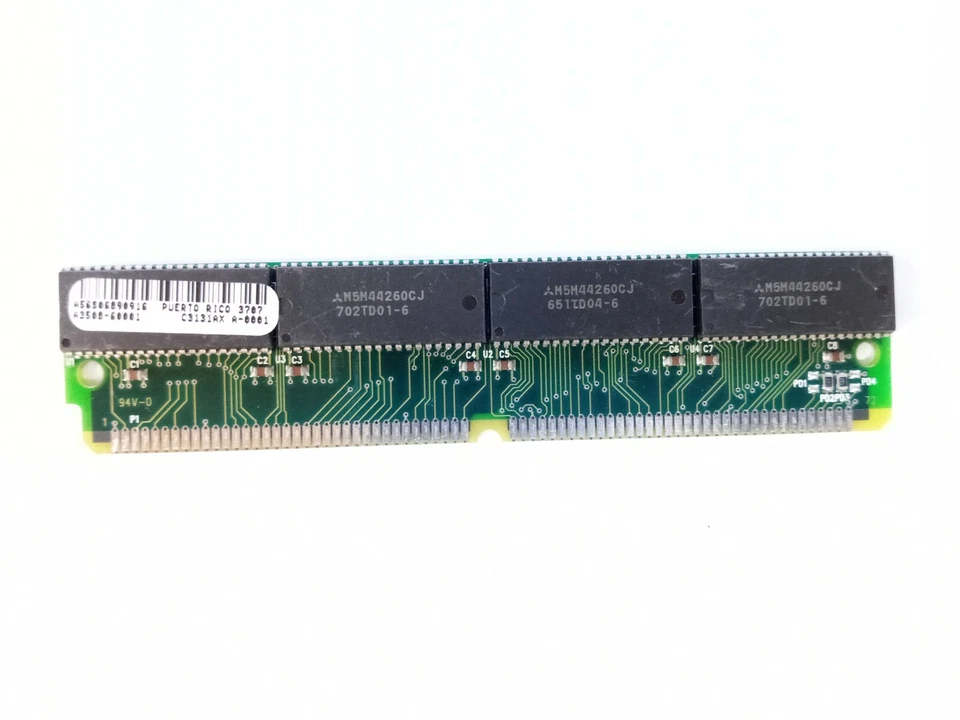 Vintage HP 1MB 72-Pin EDO SIMM A3508-60001 Memory RAM  - Image 1 of 1
