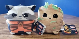 Marvel Cuutopia Rocket Raccoon And Groot 7" - Picture 1 of 13