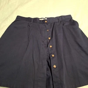 Dressbarn Skort Damen 20W schwarz - Bild 1 von 7