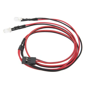 New RC LED Spotlights High Simulation White Light RC Car Headlight With 2 P MU - Picture 1 of 22
