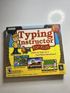 2005 Typing Instructor For Kids Windows CD-ROM Software Game SEALED