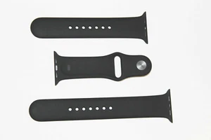 Bracelet De Sport Pour Apple Watch 42MM Taille S/M M/L Noir - Picture 1 of 3