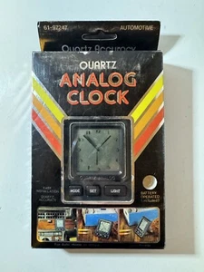 Retro Quartz Analog Clock For Auto, Home Or Office - New - Picture 1 of 2