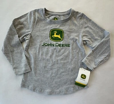 John Deere Girl Size 6 Long Sleeve Top NWT. - Image 1 of 2