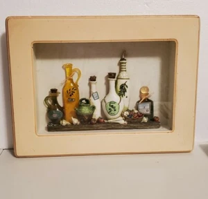 Italian Kitchen Shadow Box 15"x11" - Picture 1 of 3