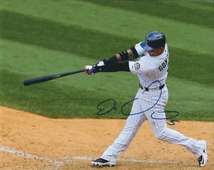AUTOGRAPHED 8x10 CARLOS GONZALEZ Colorado Rockies Photo W/COA  - Picture 1 of 1