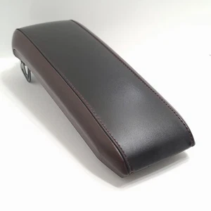 10-15 EQUINOX TERRAIN CENTER CONSOLE ARM REST ARMREST TOP BLACK / BROWN - Picture 1 of 6
