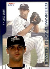 2004 Staten Island Yankees Choice #28 Chase Wright Scottsdale Arizona AZ Card