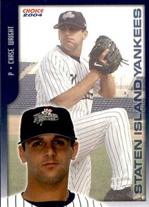 2004 Staten Island Yankees Choice #28 Chase Wright Scottsdale Arizona AZ Card