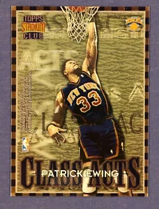 1996-97 Stadium Club Class Acts #CA2 Patrick Ewing/Alonzo Lutto - Foto 1 di 2