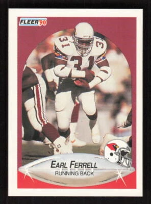 1990 Fleer #333 Earl Ferrell Phoenix Cardinals - Image 1 of 2