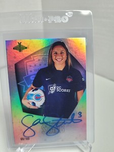 2022 Parkside NWSL Sam Staab Foil Signature Series #SS-SS Autograph- 69/100