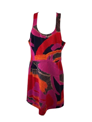 Trina Turk Bright Multicolor Sleeveless Dress See Photo For Size Measurements - Image 1 of 4