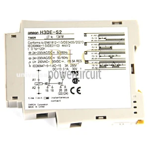 New In Box OMRON H3DE-S2 Time Relay Timer 1Pcs. - Picture 1 of 7