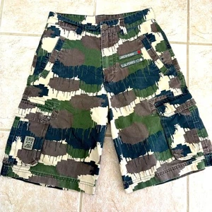 JNCO vintage camo cargo shorts boys size 10. - Picture 1 of 15