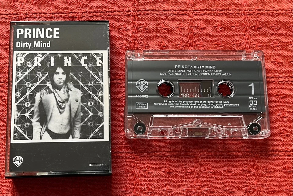 PRINCE - CASSETTE TAPE - DIRTY MIND - Image 1 of 4