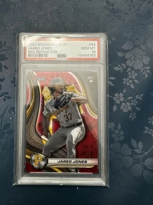 Jared Jones Bowman Best Rookie Red /5 PSA 10 (POP 1) - Image 1 of 2