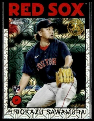 Hirokazu Sawamura 2021 Topps Update 1986 Topps Chrome #86C-46 (12Q) - Image 1 of 2