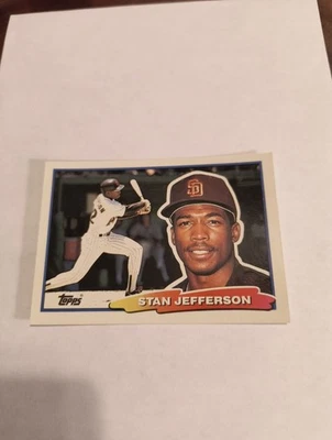 STAN JEFFERSON 1988 TOPPS BIG CARD #86 FREE SHIPPING - Image 1 of 2
