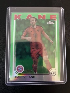 2024-25 Topps Chrome UCC Harry Kane Green Refractor #74/99 - Imagen 1 de 2