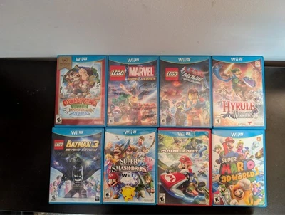 Wii u games lot bundle - Image 1 of 3