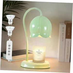 Candle Warmer Lamp Green, Dimmable Scented Wax Melt Warmer with Timer, Lamp - Picture 1 of 7