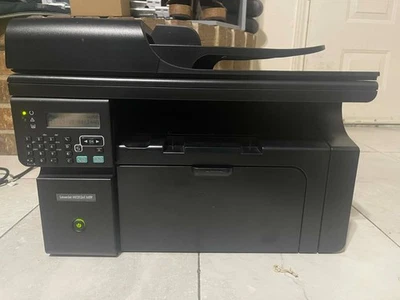 HP LaserJet M1212nf MFP – MULTIFUNCTION LASER PRINTER – USED – 90% TONER! - Image 1 of 4