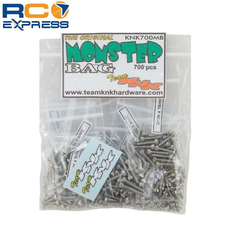 Team KNK Monster Bag Stainless Hardware Kit (700) KNK700MB - Image 1 of 1
