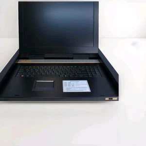 Inter-Tech KVM-1708 LED - KVM-Konsole mit KVM-Switch - 8 Anschlüsse - PS/2, USB  - Bild 1 von 3