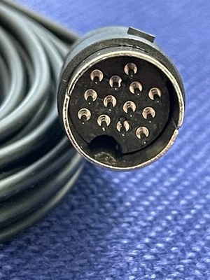 Cavo Atari Cable ST Scart DIN 13 pin 520 1040 STF STFM FBAS Composito Schermato - Image 1 of 4