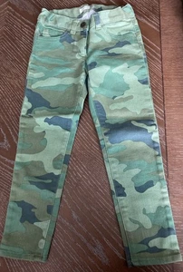 Crewcuts Girls Everyday Skinny Pants Size 7 Stretch Camouflage - Picture 1 of 4