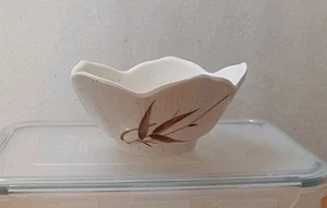 Shuang Ho Melamine Soy Sauce Dipping Sauce Bowls White w Flower 3.5x1.5 Set 6 - Picture 1 of 5