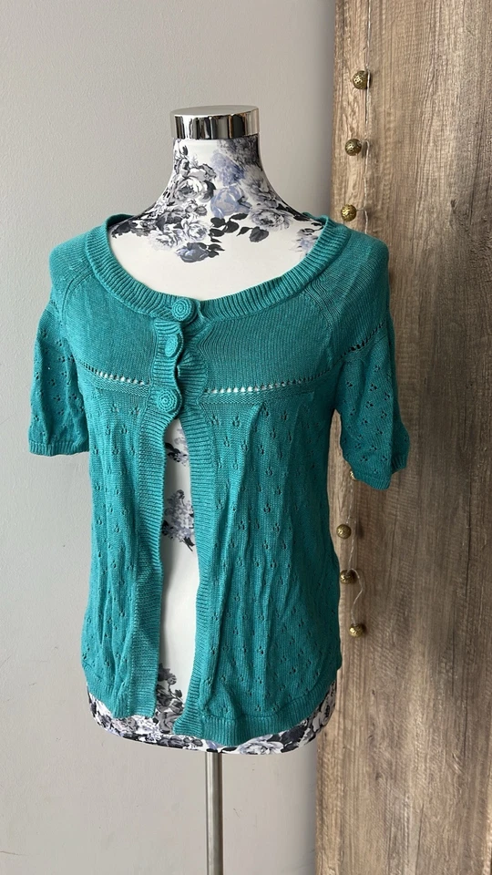 Umstandskleidung Weste Strickjacke Jacke von H&M Gr.M Grün - Bild 1 von 1